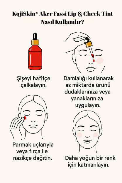 KojiSkin® Aker Fassi Lip & Cheek Tint